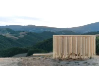 Cappella del Suono in Lunano, Italy, Studio Carraldo