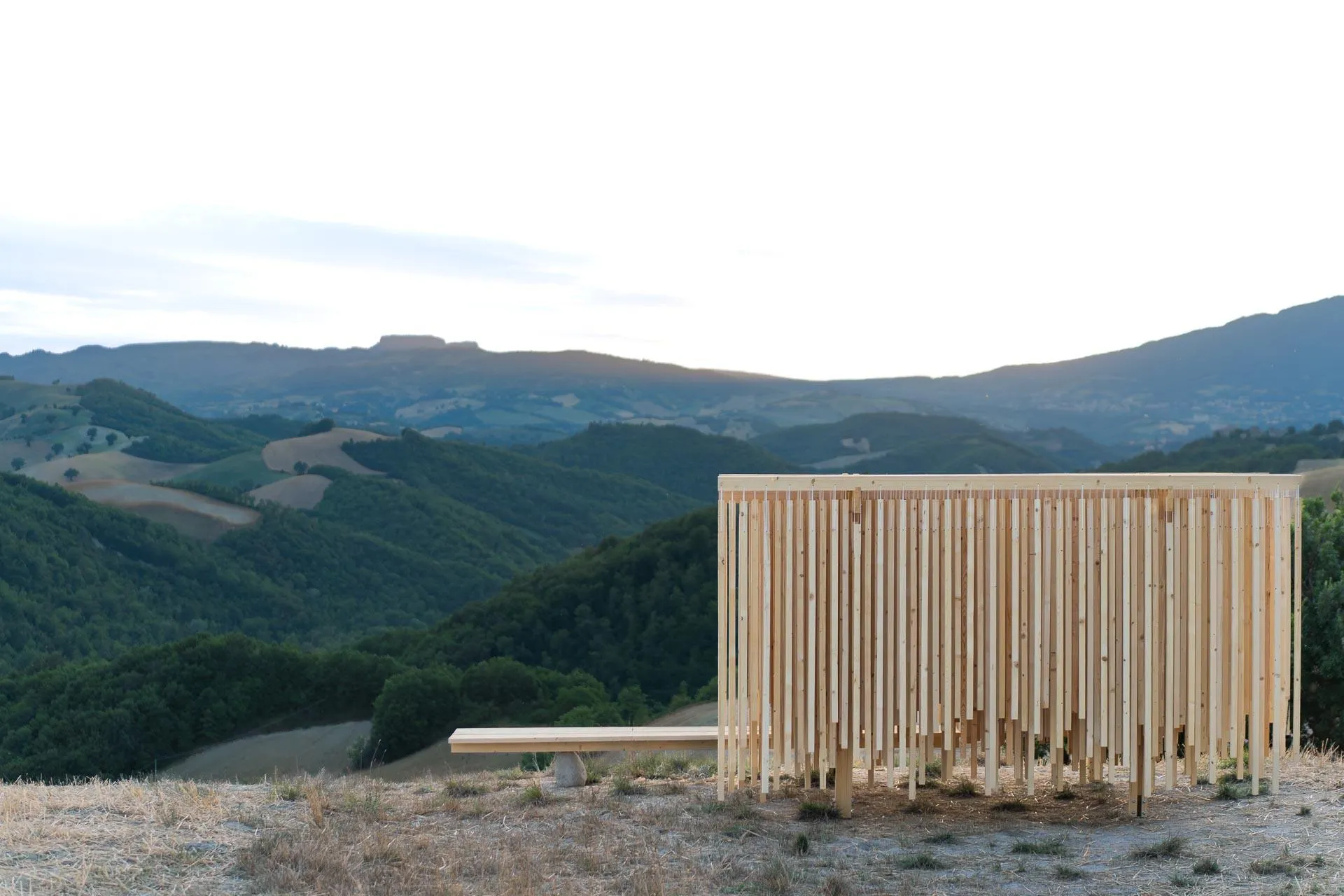 Cappella del Suono in Lunano, Italy, Studio Carraldo