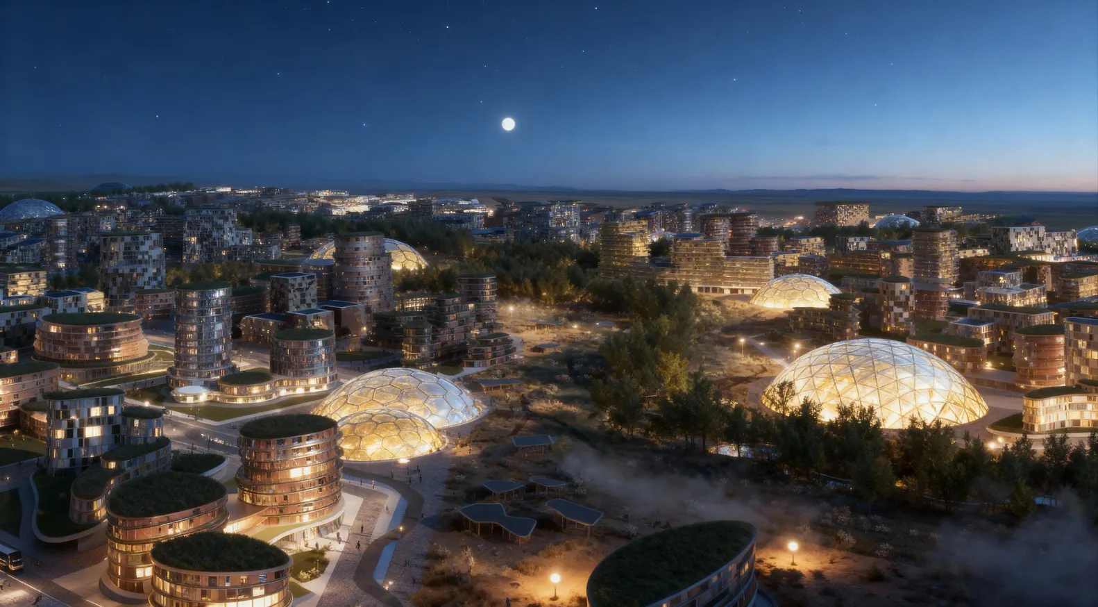 SOA Architecture, with Bechu & Associés, Envisions Hunnu City as Mongolia’s Urban Constellation for 2050 11 Hunnu City as an Urban Constellation for Mongolia’s 2050 Future