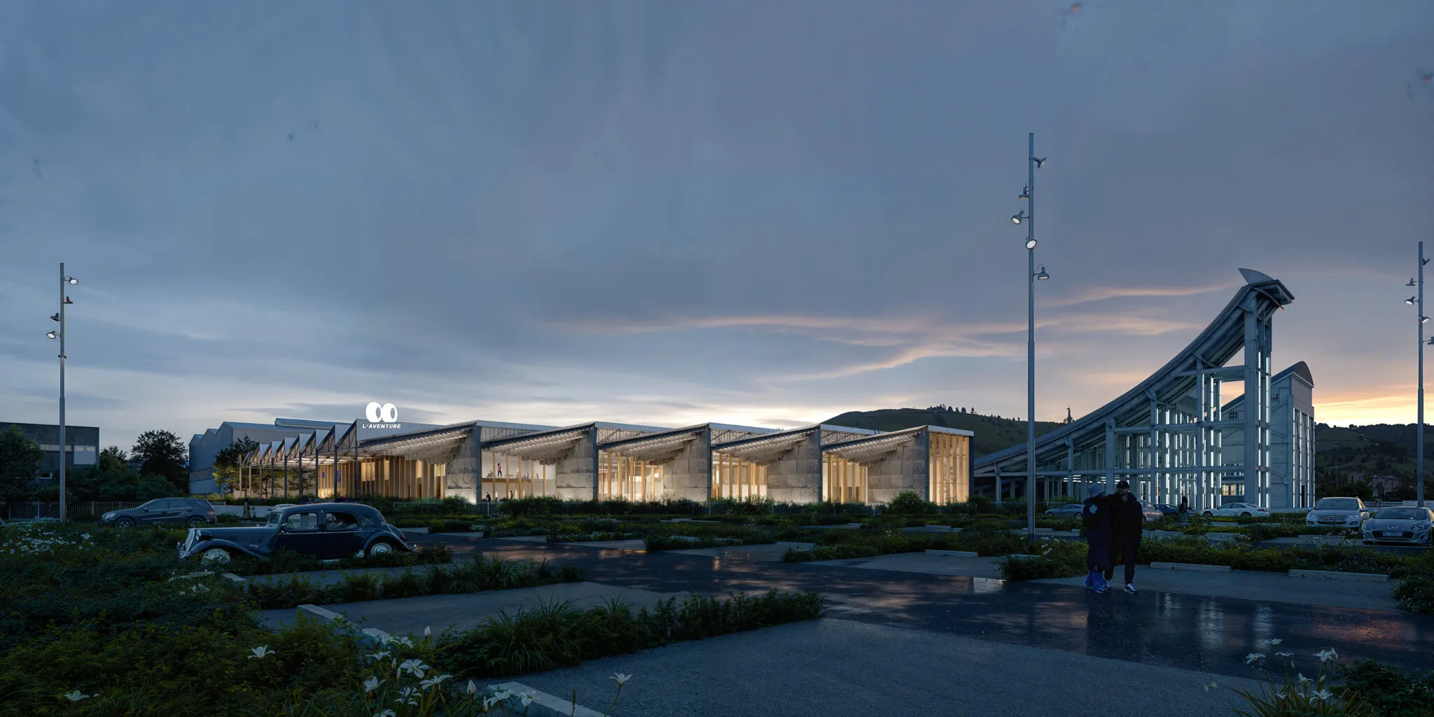 Kengo Kuma, The Michelin Factory into a Cultural Museum in France, Kengo Kuma & Associates