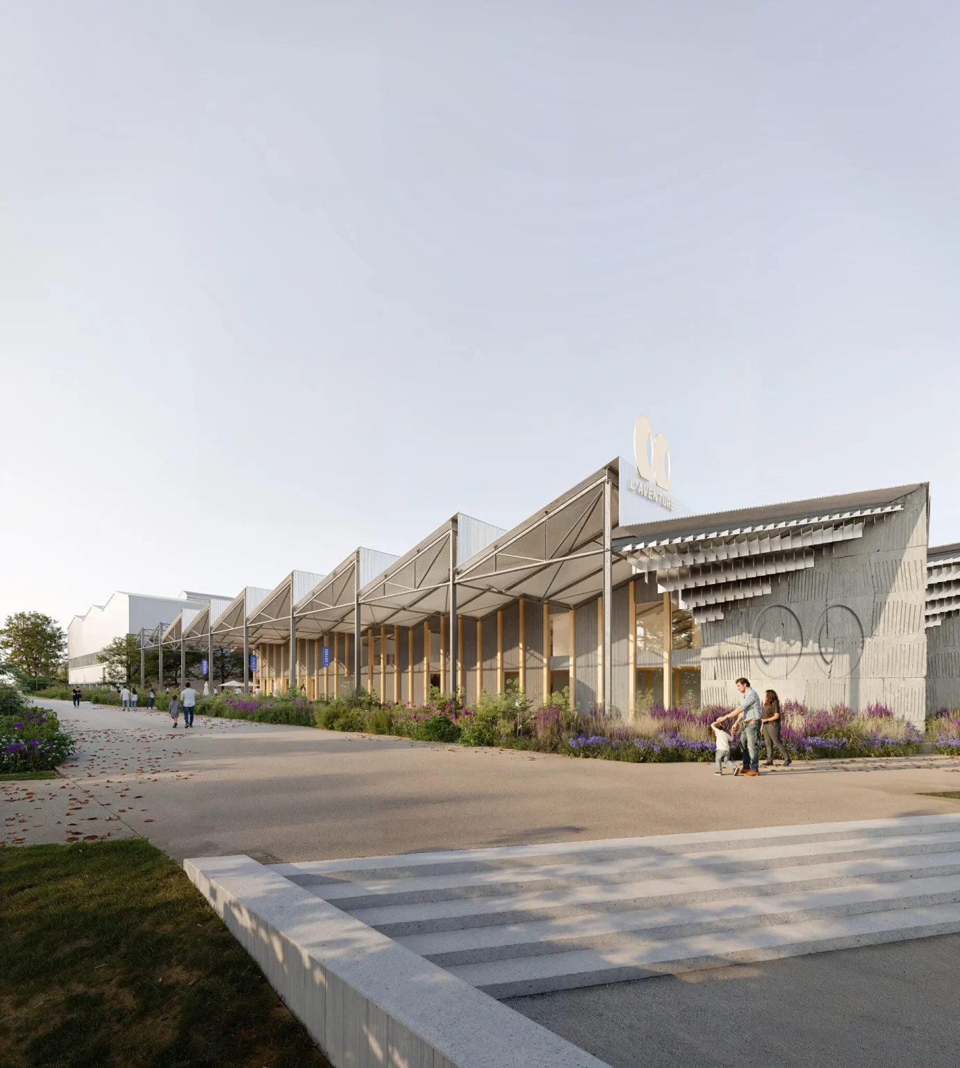 Kengo Kuma, The Michelin Factory into a Cultural Museum in France, Kengo Kuma & Associates