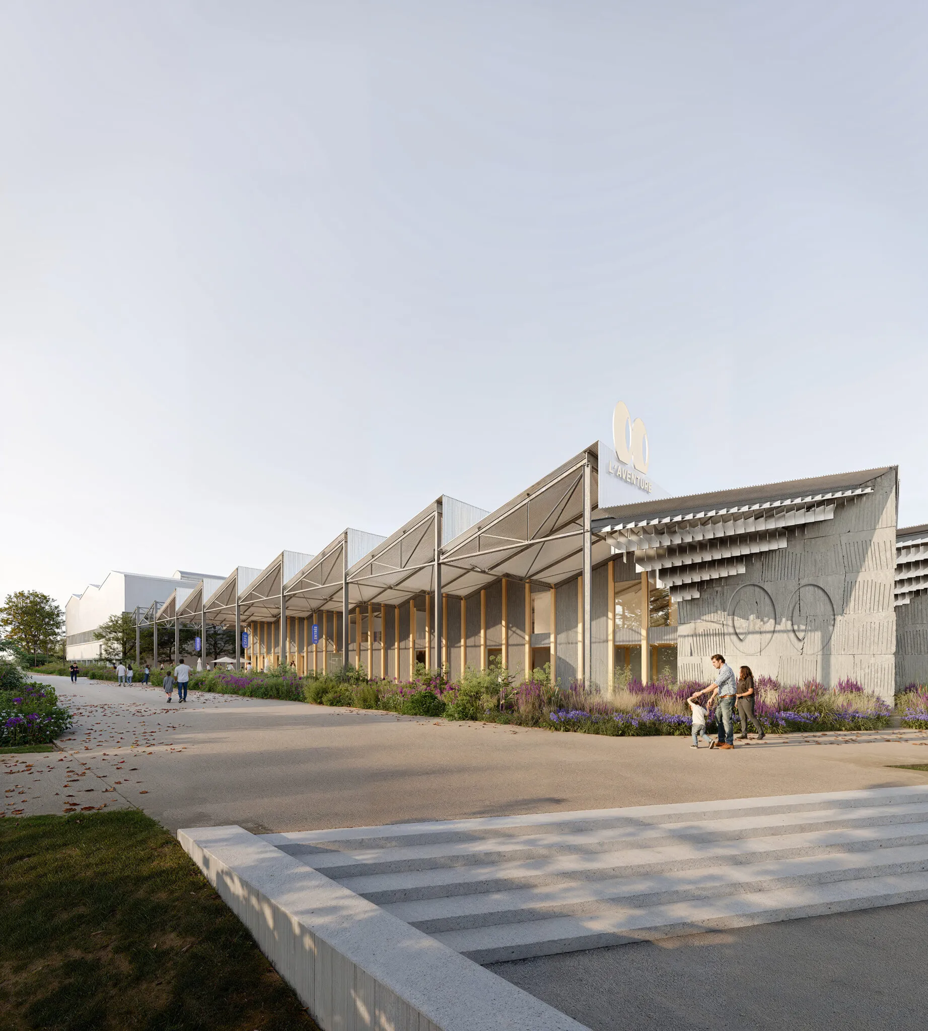 Kengo Kuma Transforms The Michelin Factory into a Cultural Museum in France 5 Kengo Kuma, The Michelin Factory into a Cultural Museum in France, Kengo Kuma & Associates