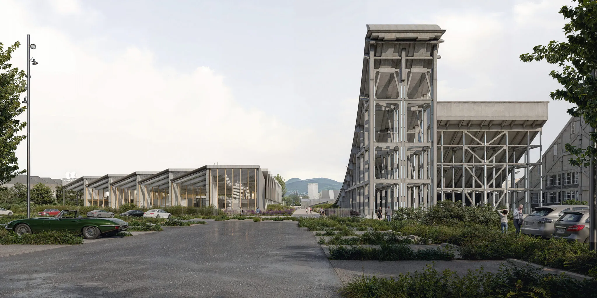 Kengo Kuma Transforms The Michelin Factory into a Cultural Museum in France 6 Kengo Kuma, The Michelin Factory into a Cultural Museum in France, Kengo Kuma & Associates