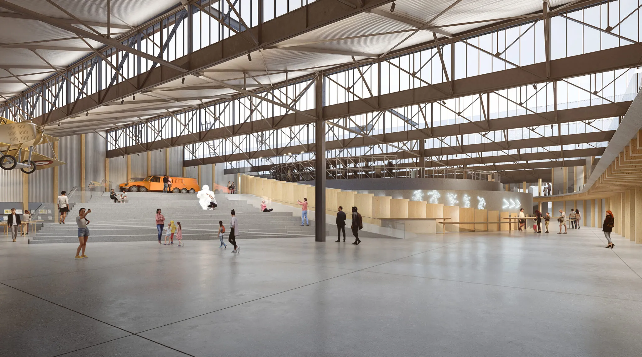 Kengo Kuma Transforms The Michelin Factory into a Cultural Museum in France 7 Kengo Kuma, The Michelin Factory into a Cultural Museum in France, Kengo Kuma & Associates
