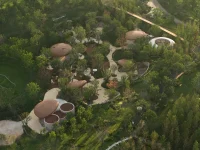 LuxeIsland Farm in Wuhan by Various Associates