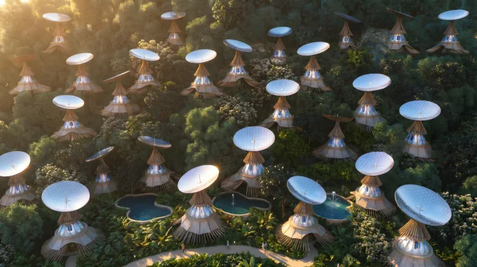 MASK Architects Introduce FIJI SOLAR CROWN®, the World’s First Solar-Integrated Living System