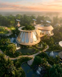 MASK Architects Introduce FIJI SOLAR CROWN®, the World’s First Solar-Integrated Living System