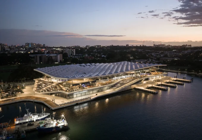 3XN’s Sydney Fish Market Opens as Blackwattle Bay’s First Regeneration Milestone