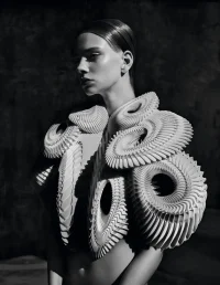 Iris van Herpen: Sculpting the Senses exhibition at the Brooklyn Museum in New York