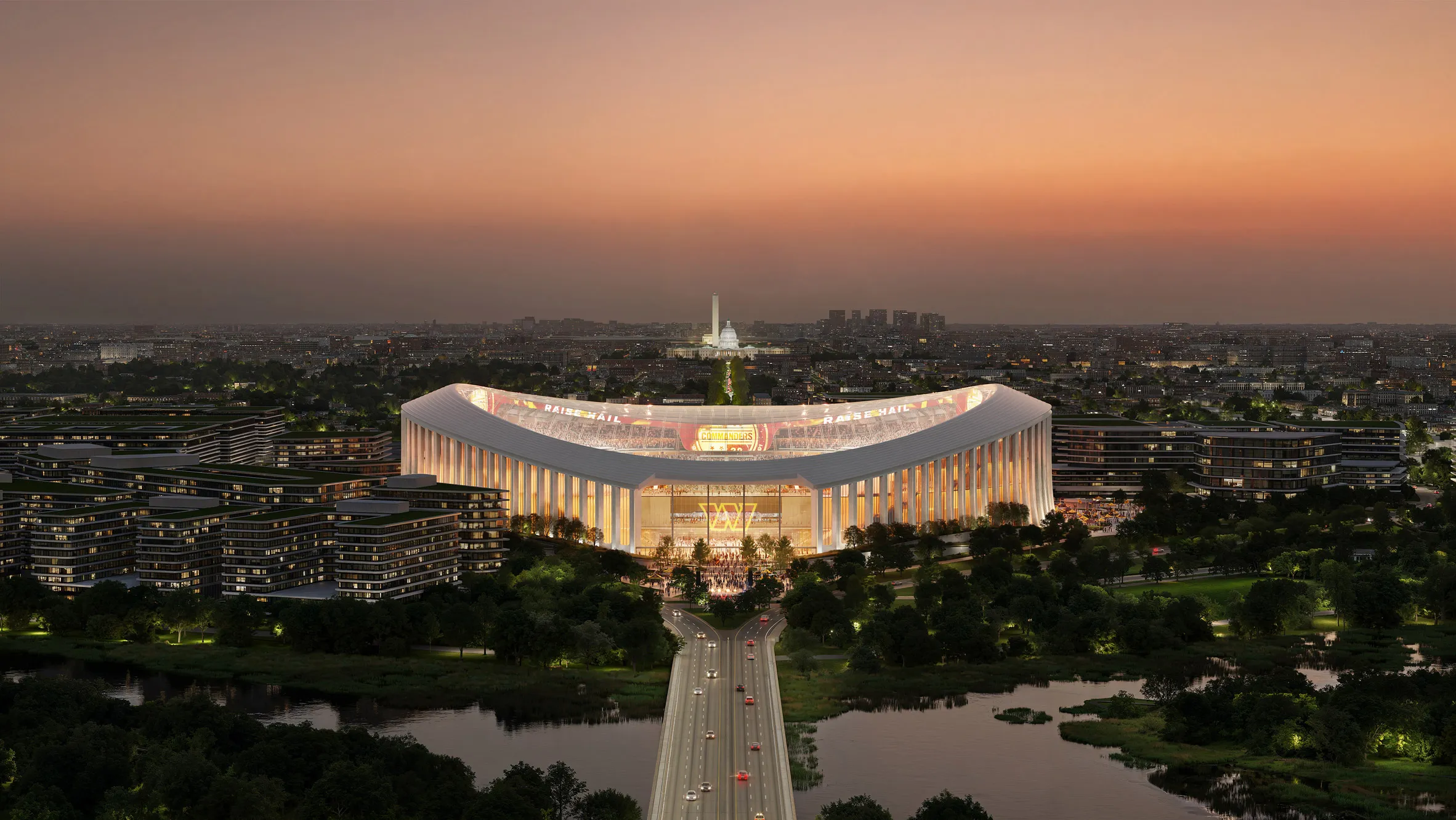 HKS Selected to Design New Washington Commanders Stadium 5 HKS, Washington Commanders Stadium