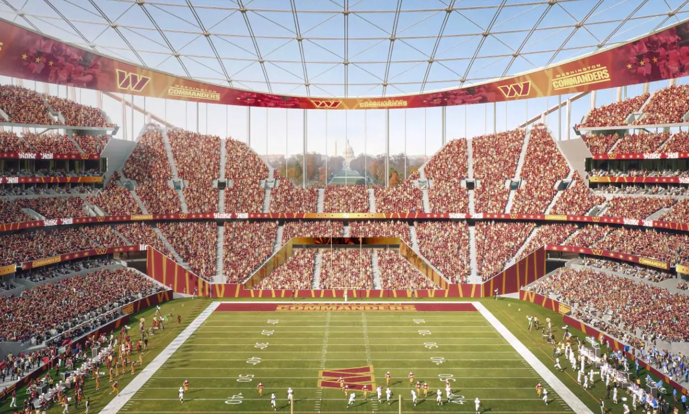 Washington's New NFL Stadium Design to Include Neoclassical Details 8 Washington's New NFL Stadium, RFK Stadium