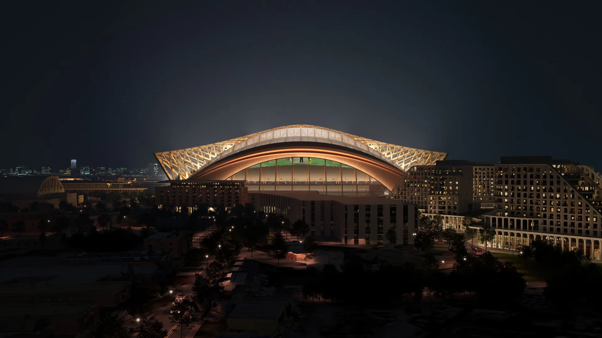 Washington's New NFL Stadium Design to Include Neoclassical Details 5 Washington's New NFL Stadium, RFK Stadium