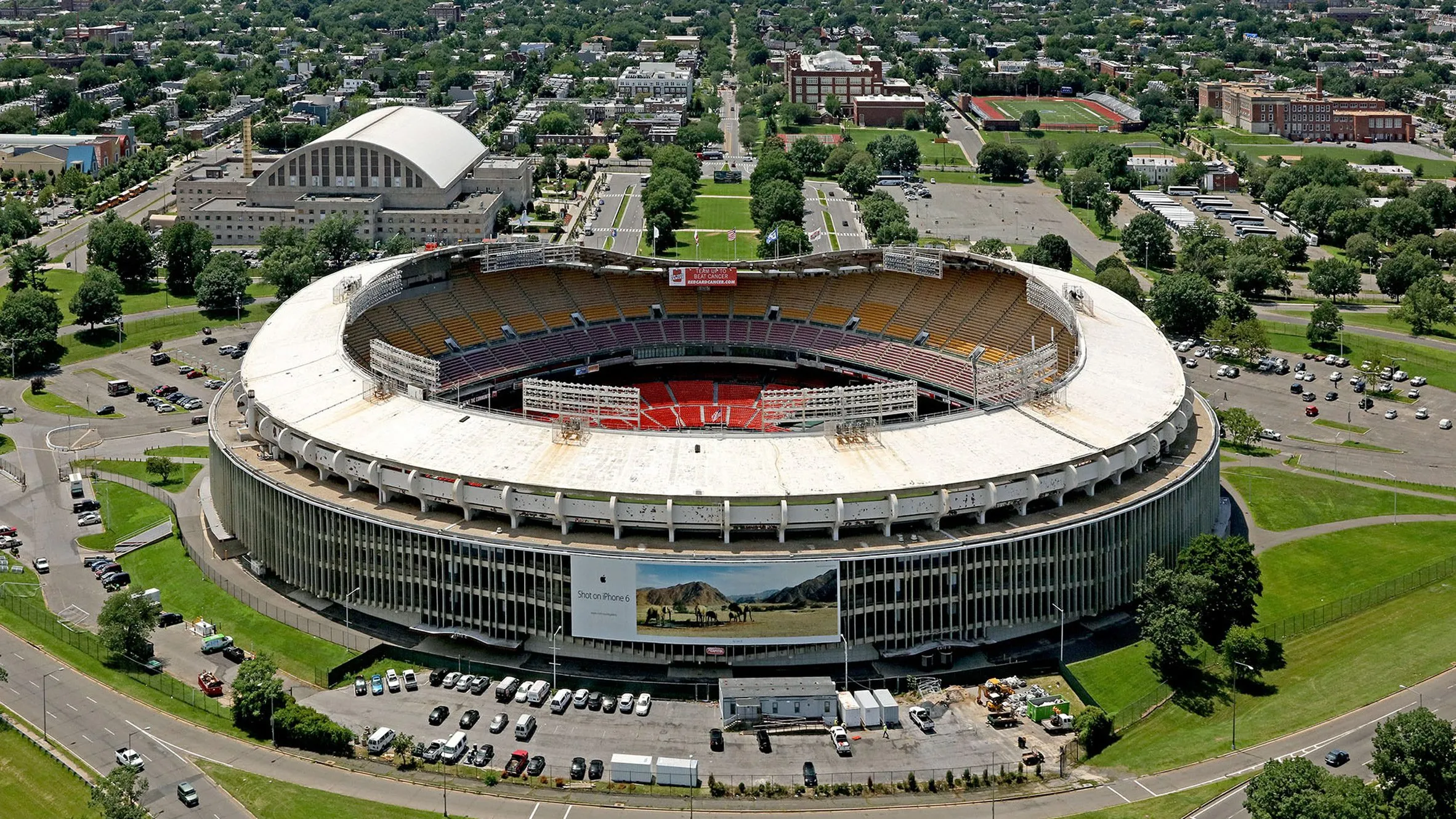 Washington's New NFL Stadium Design to Include Neoclassical Details 7 Washington's New NFL Stadium, RFK Stadium