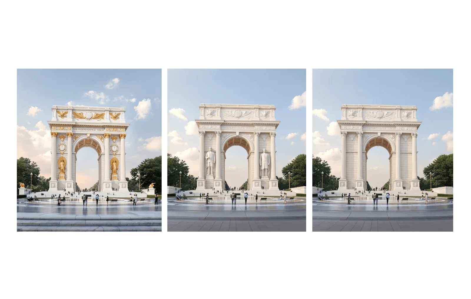 Trump Unveils Vision for Monumental “Triumphal Arch” in Washington