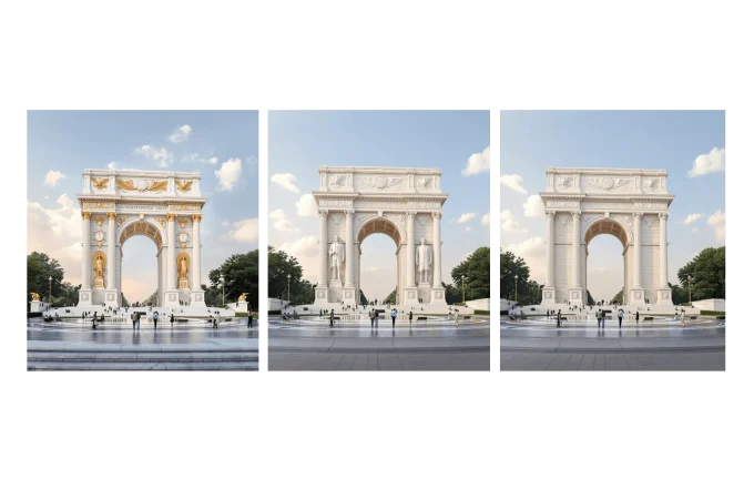 Trump Unveils Vision for Monumental “Triumphal Arch” in Washington