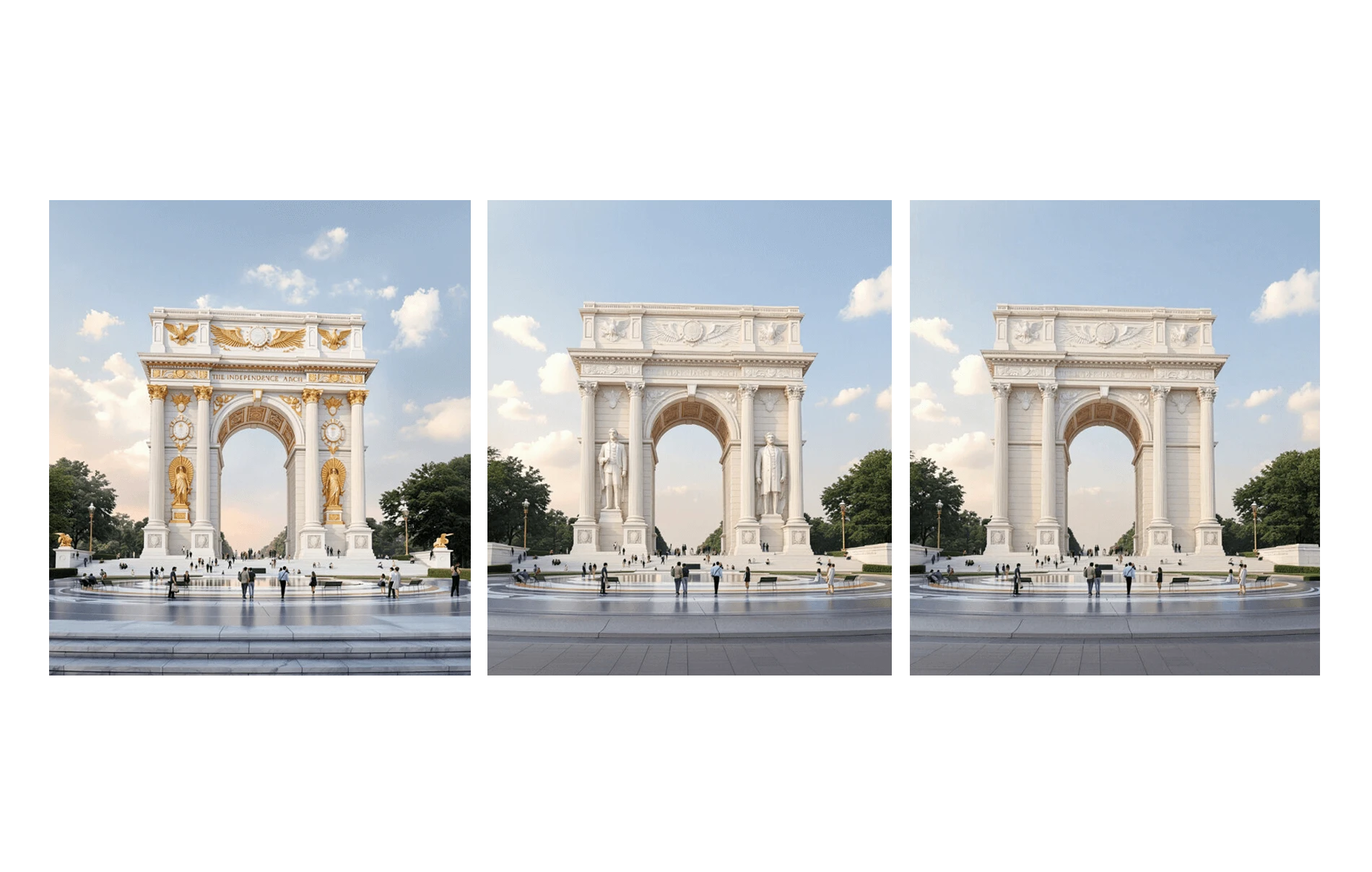 Trump Unveils Vision for Monumental “Triumphal Arch” in Washington