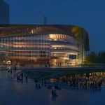 ZHA Reveals Design for Qiantang Bay Central Water Axis in Hangzhou
