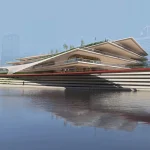 ZHA Reveals Design for Qiantang Bay Central Water Axis in Hangzhou