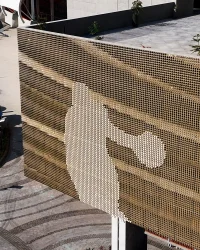 Metaguise Designs a Parametric Metal Facade for Miraj Cricket Stadium in Rajasthan