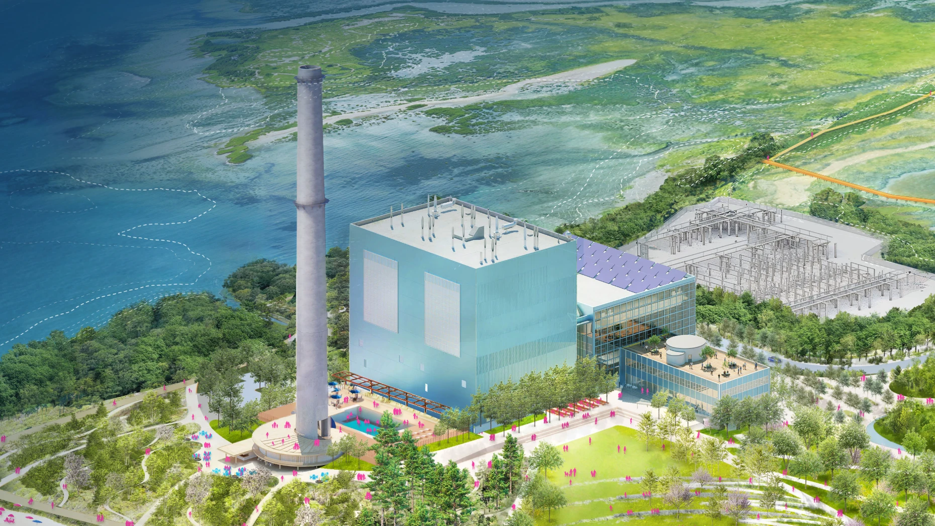 SCAPE and BIG Reveal Final Plans for 125-Acre Manresa Wilds Public Park in Norwalk 7 Manresa Wilds Public Park in Norwalk