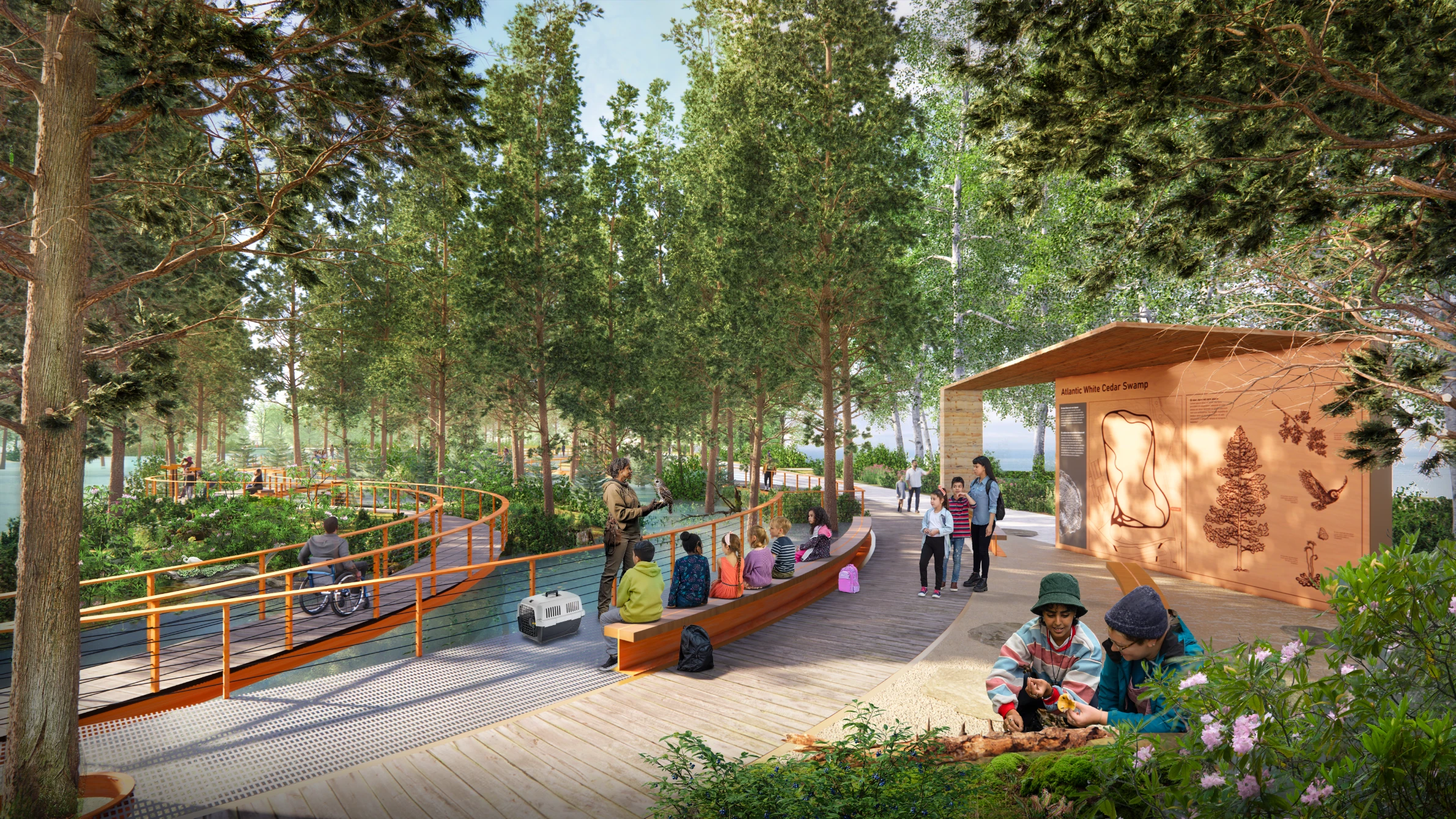 SCAPE and BIG Reveal Final Plans for 125-Acre Manresa Wilds Public Park in Norwalk 14 Manresa Wilds Public Park in Norwalk