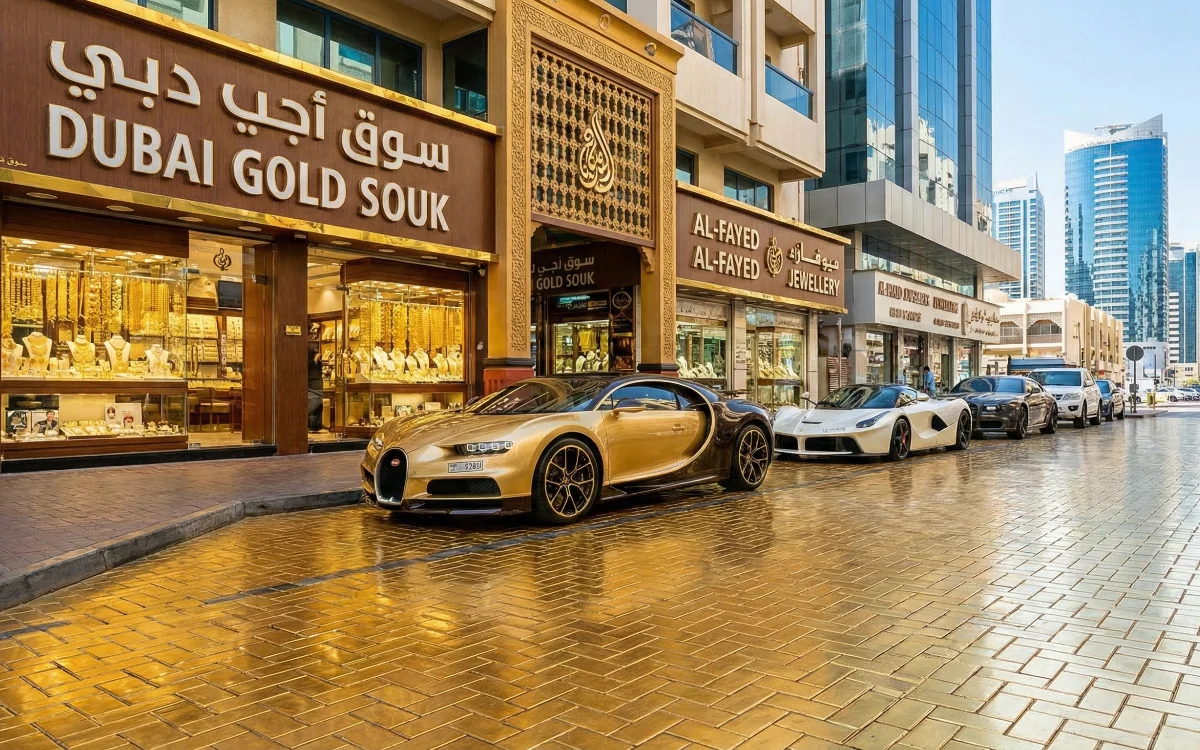 World’s First Gold Street Announced as Part of Dubai Gold District 7 Dubai's First Golden Street