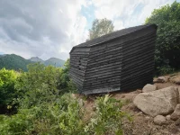 IAAC’s 20 sqm Forestone Cabin Showcases CLT and Digital Fabrication