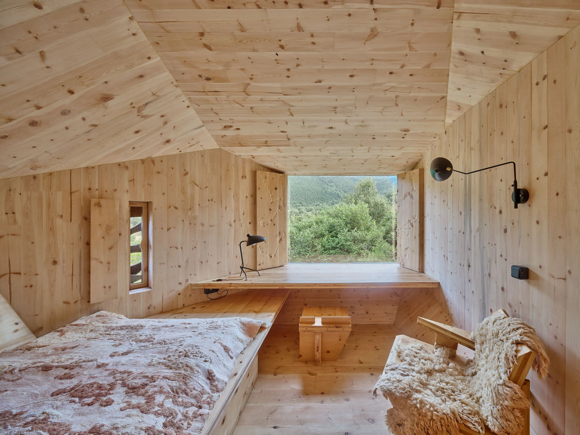 IAAC’s 20 sqm Forestone Cabin Showcases CLT and Digital Fabrication
