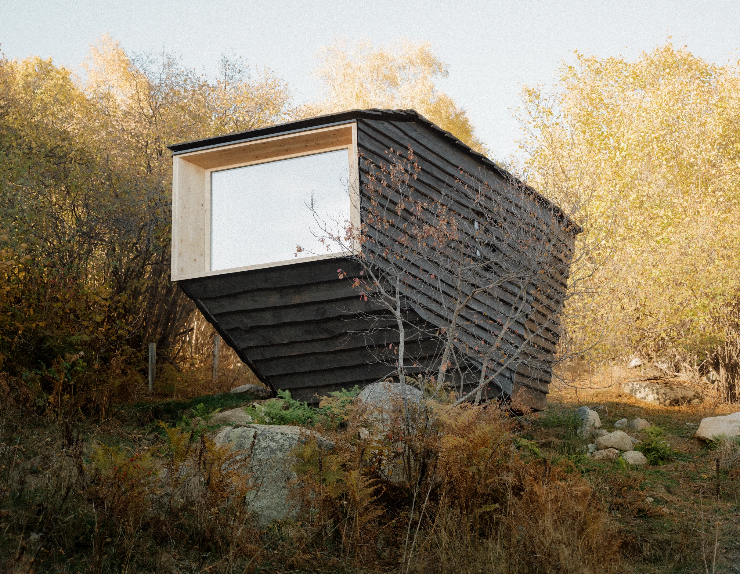IAAC’s 20 sqm Forestone Cabin Showcases CLT and Digital Fabrication