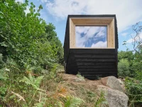 IAAC’s 20 sqm Forestone Cabin Showcases CLT and Digital Fabrication
