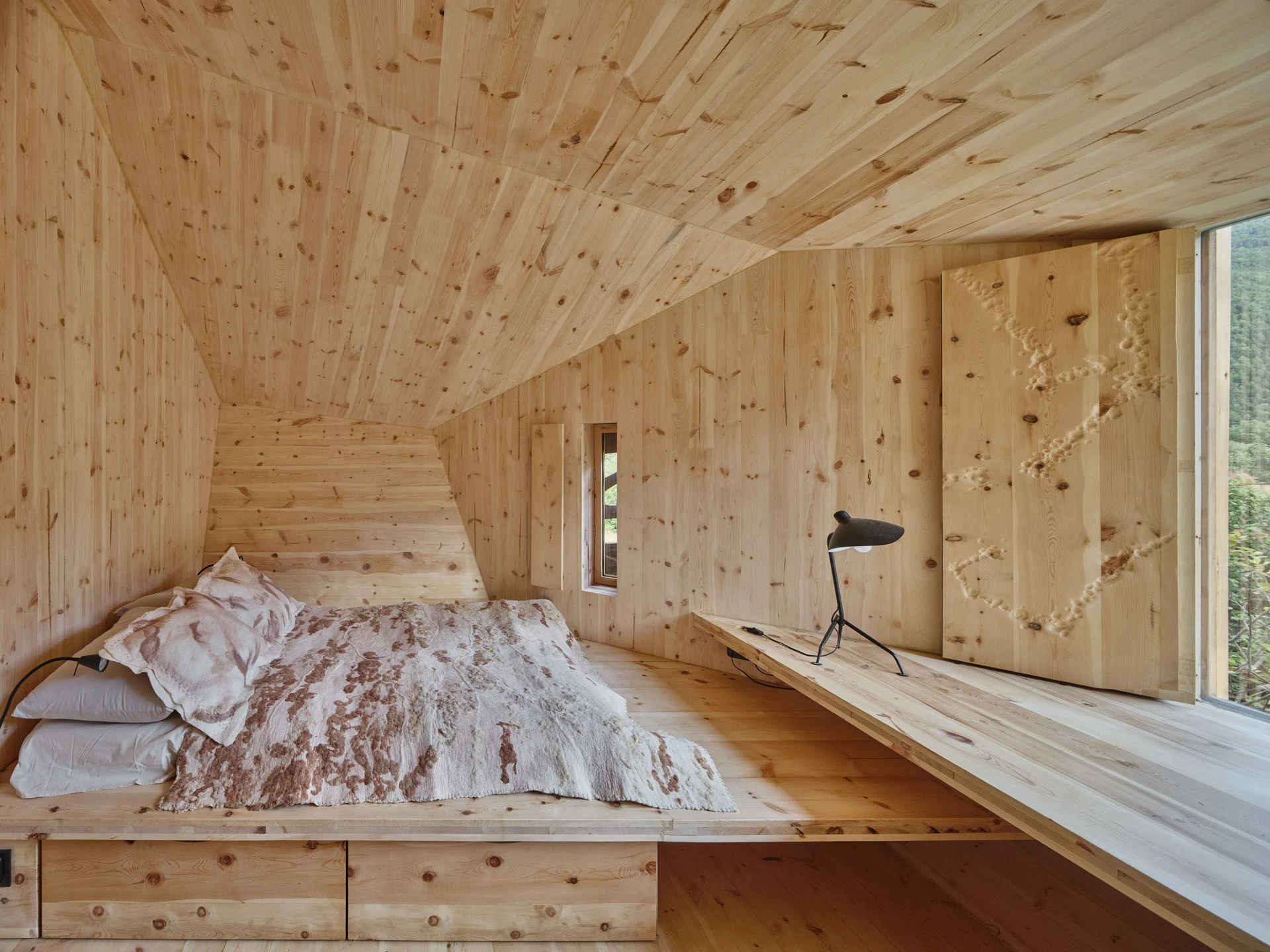 IAAC’s 20 sqm Forestone Cabin Showcases CLT and Digital Fabrication