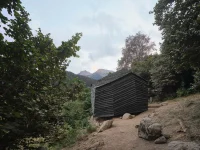 IAAC’s 20 sqm Forestone Cabin Showcases CLT and Digital Fabrication