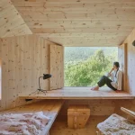 IAAC’s 20 sqm Forestone Cabin Showcases CLT and Digital Fabrication