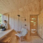 IAAC’s 20 sqm Forestone Cabin Showcases CLT and Digital Fabrication