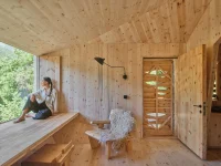 IAAC’s 20 sqm Forestone Cabin Showcases CLT and Digital Fabrication