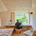 IAAC’s 20 sqm Forestone Cabin Showcases CLT and Digital Fabrication
