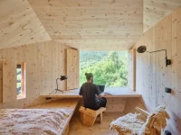IAAC’s 20 sqm Forestone Cabin Showcases CLT and Digital Fabrication
