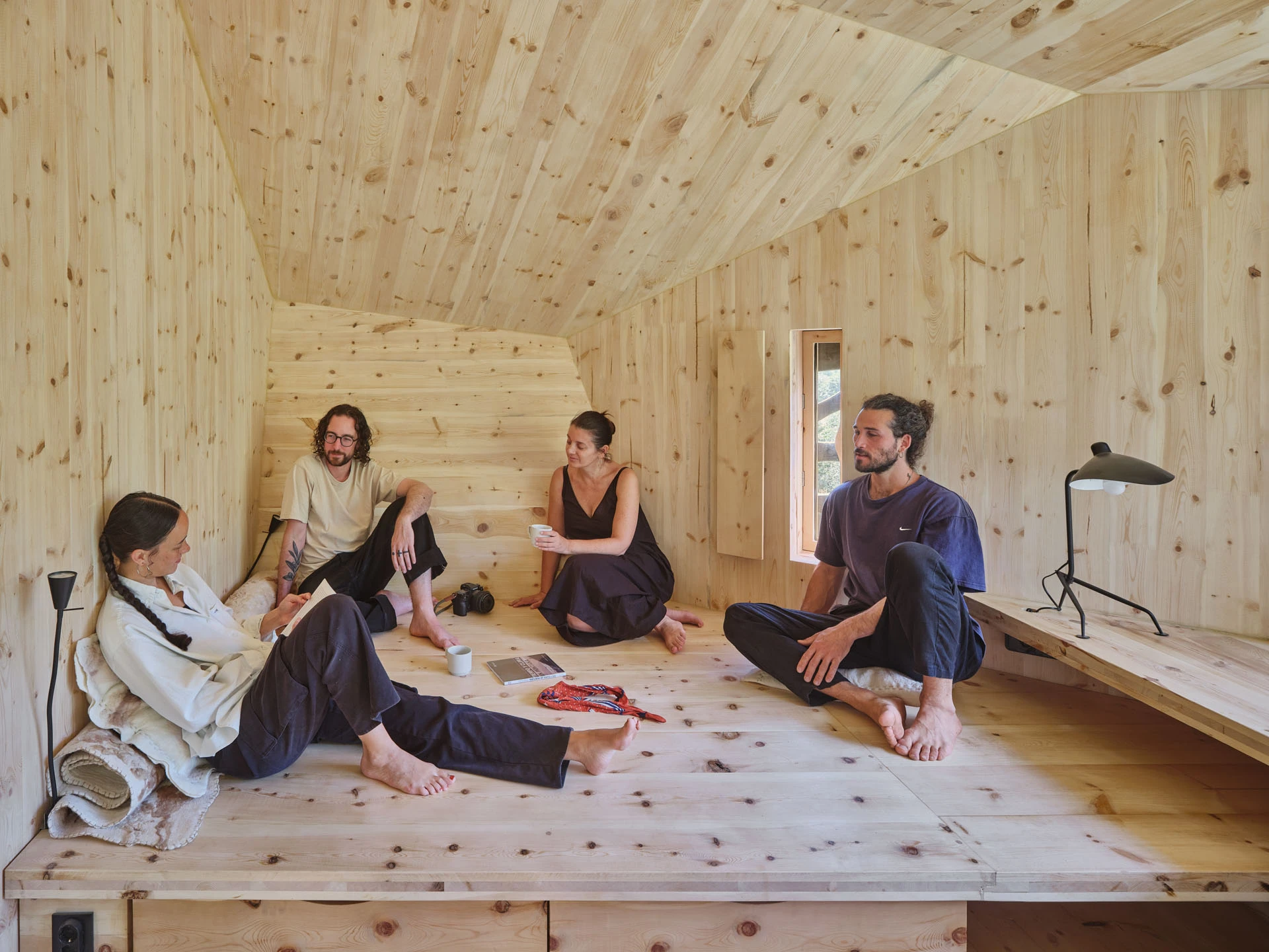IAAC’s 20 sqm Forestone Cabin Showcases CLT and Digital Fabrication