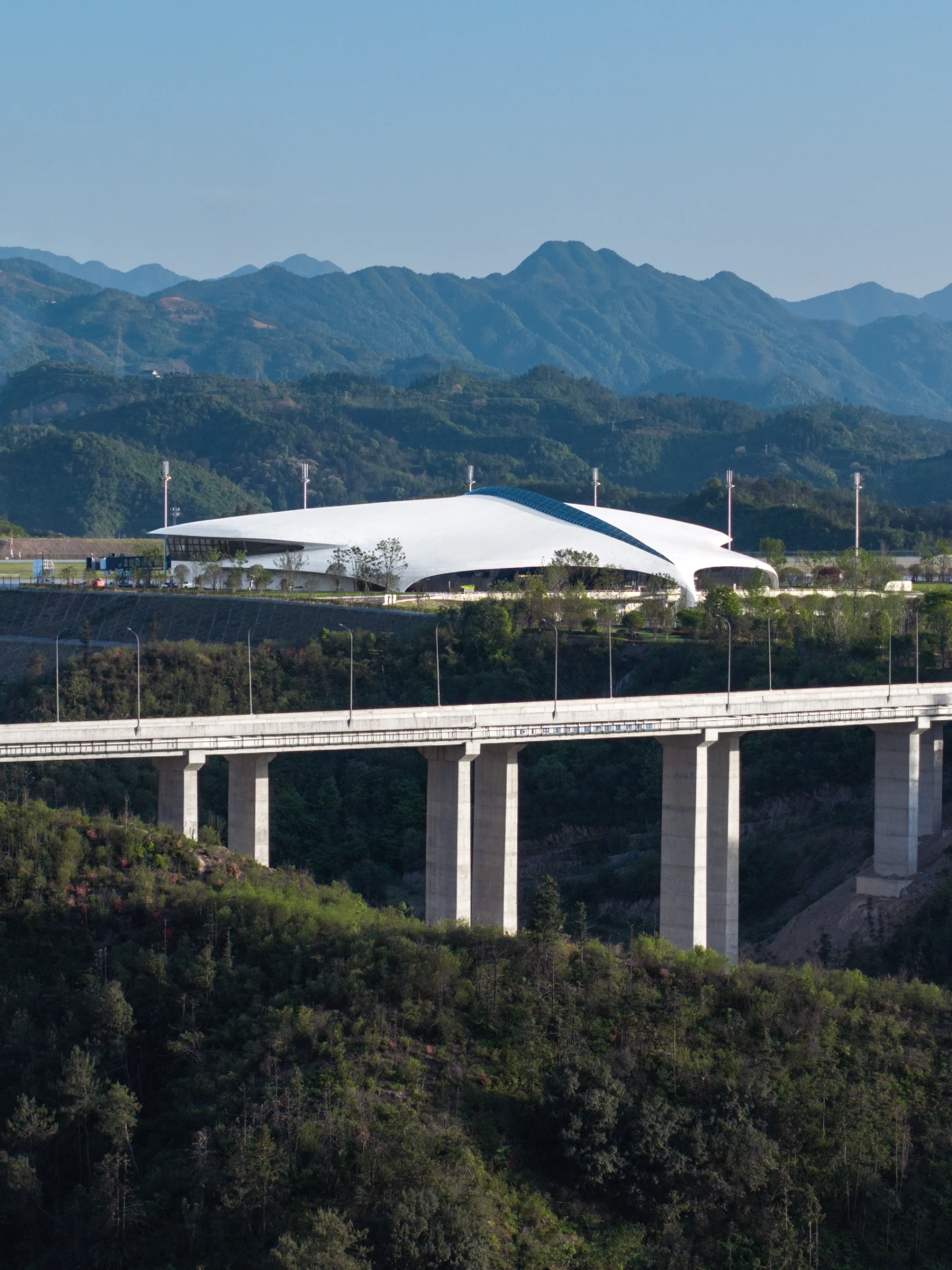 MAD Completes Lishui Airport In Zhejiang After 17 Years Of Development 10 MAD’s Lishui Airport Takes Shape in China’s Mountain Valley