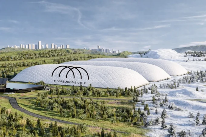 Indoor Golf Course, Megalodome Golf