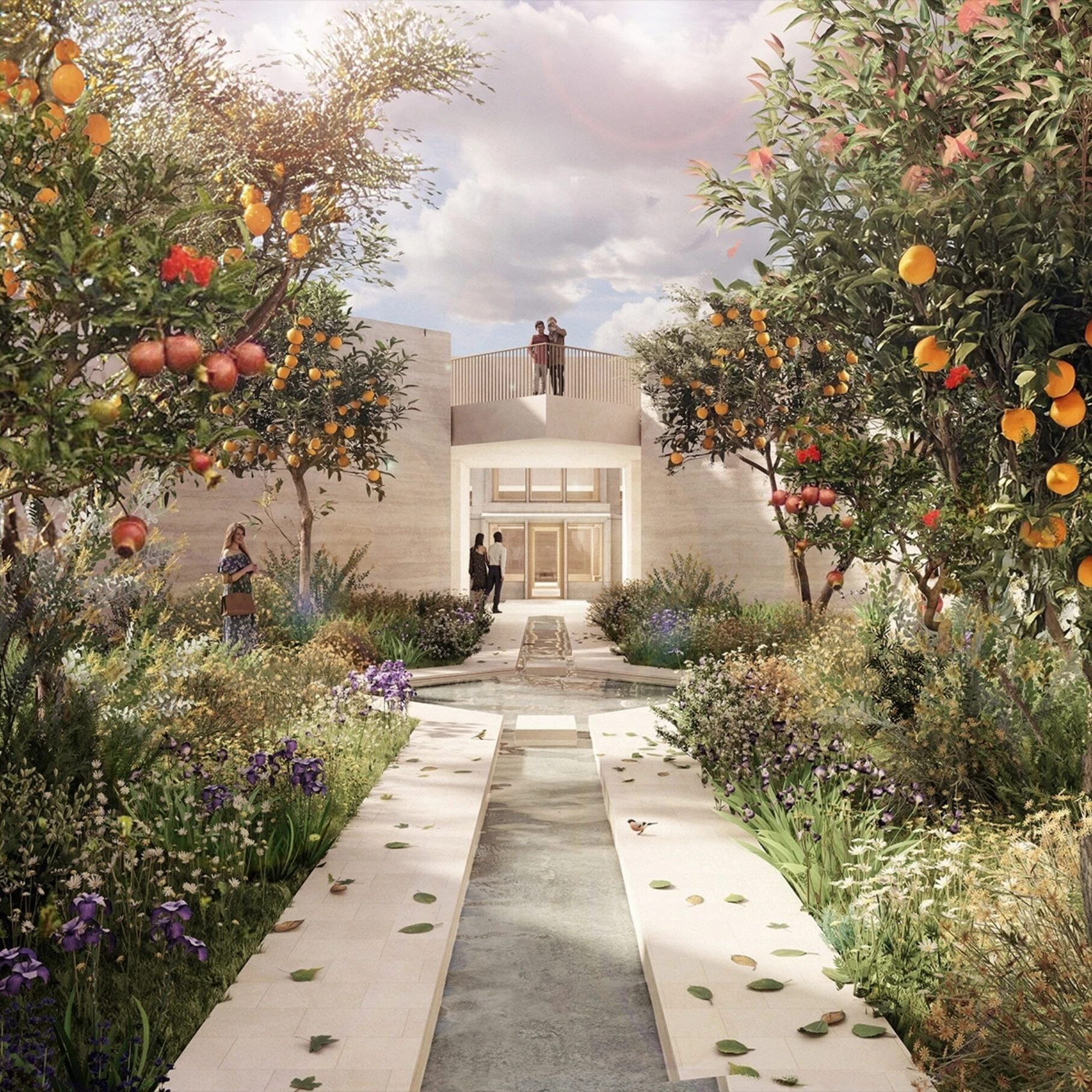 Museum of Jesus’ Baptism in Jordan, Níall McLaughlin Architects