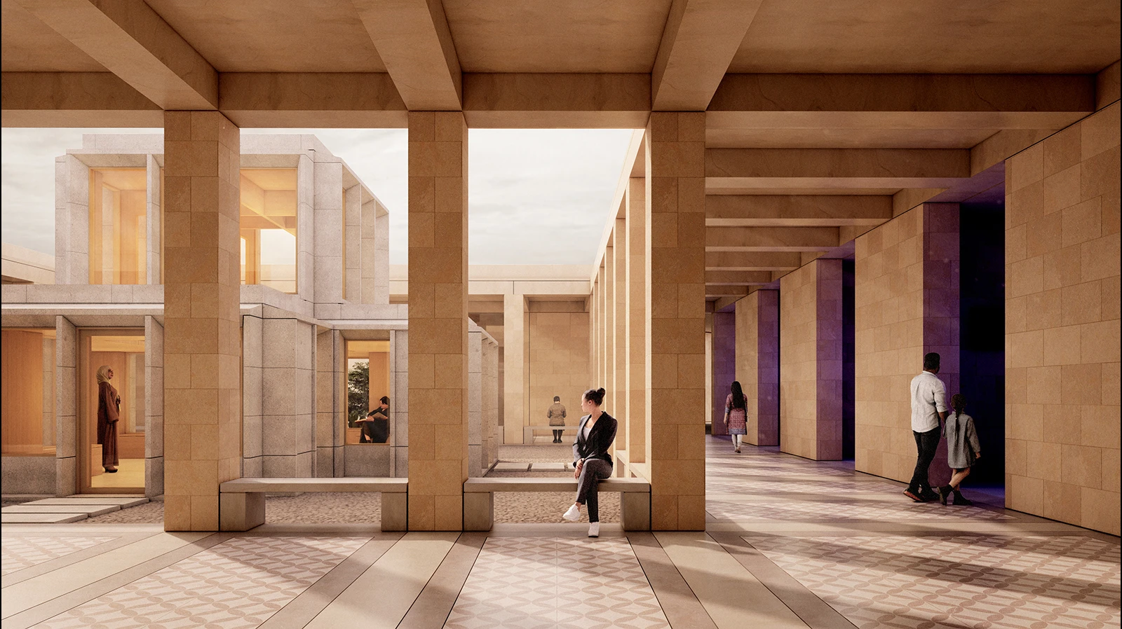 Museum of Jesus’ Baptism in Jordan, Níall McLaughlin Architects