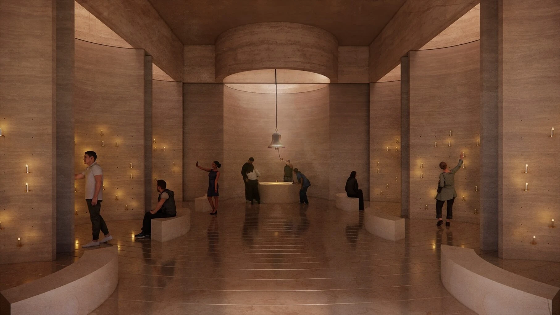 Museum of Jesus’ Baptism in Jordan, Níall McLaughlin Architects