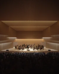 Kengo Kuma’s Vortex of Words, Spiral Timber-Steel Library