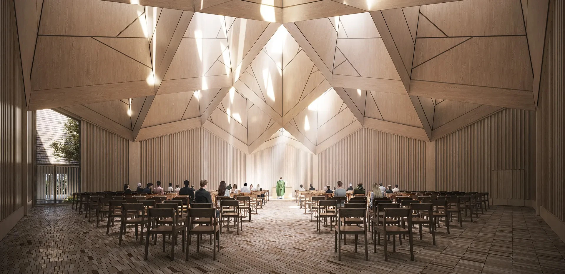 Ørestad Church by Henning Larsen, in Copenhagen Nears Completion by 2026