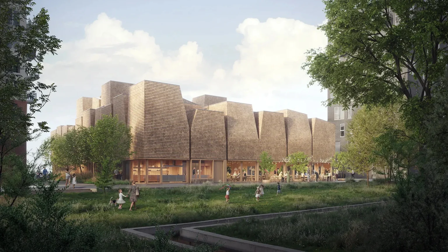 Ørestad Church by Henning Larsen, in Copenhagen Nears Completion by 2026