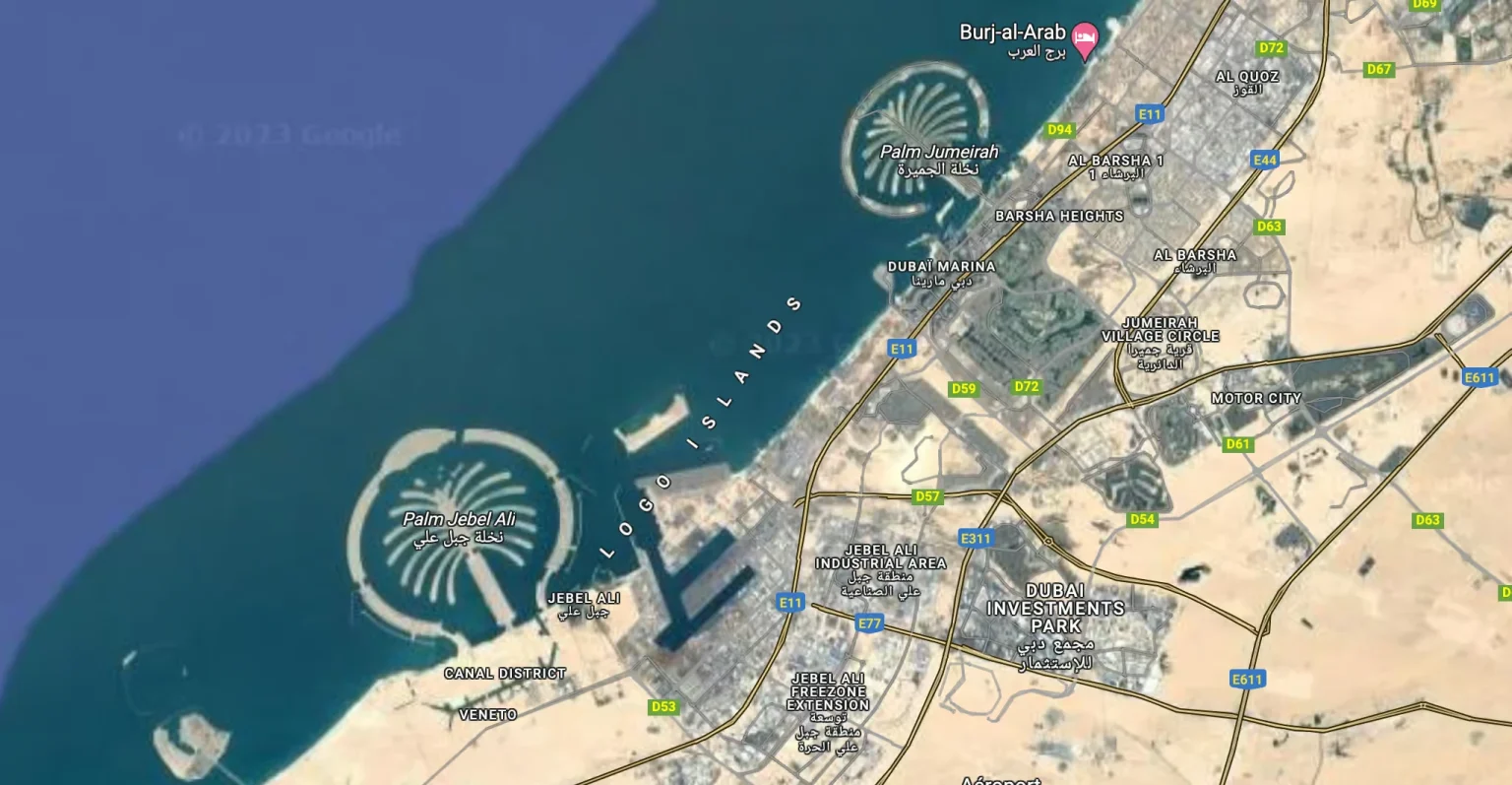 Palm Jebel Ali is the world’s largest palm-shaped island