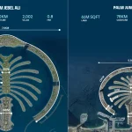 Palm Jebel Ali is the world’s largest palm-shaped island