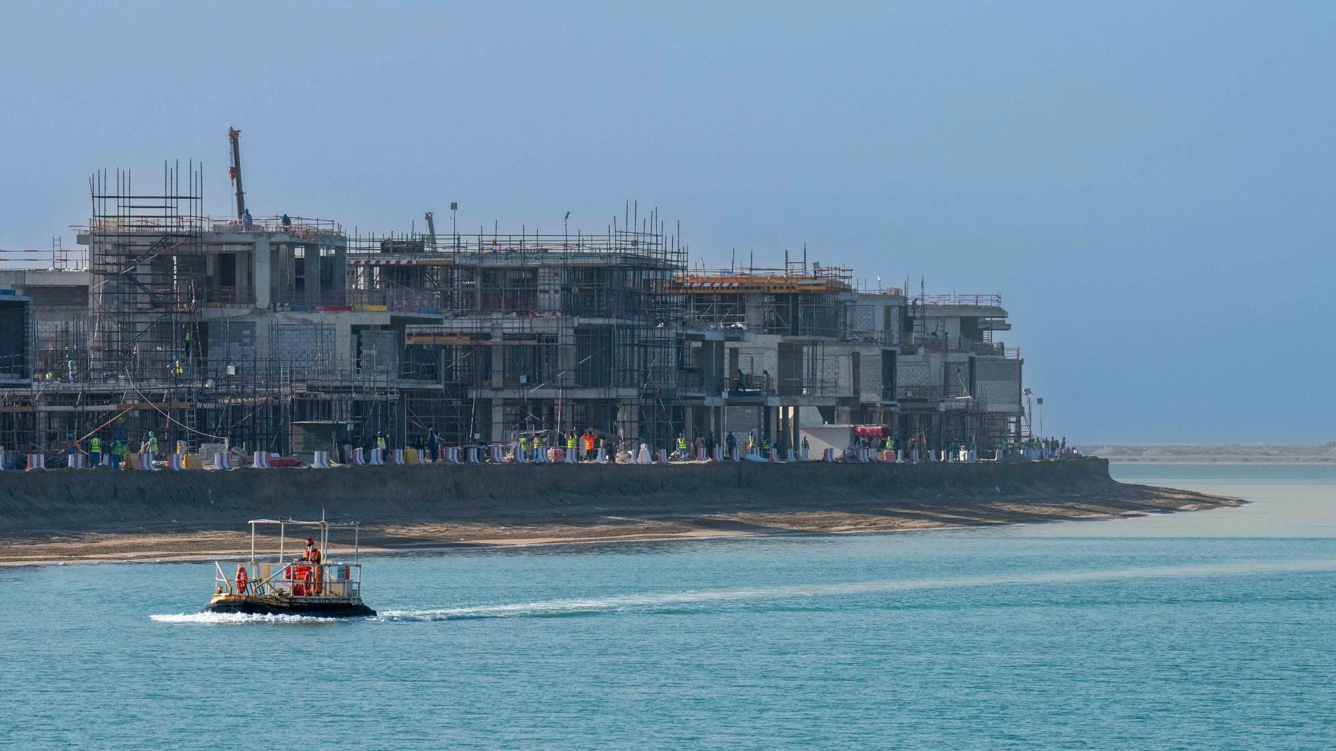 Palm Jebel Ali is the world’s largest palm-shaped island
