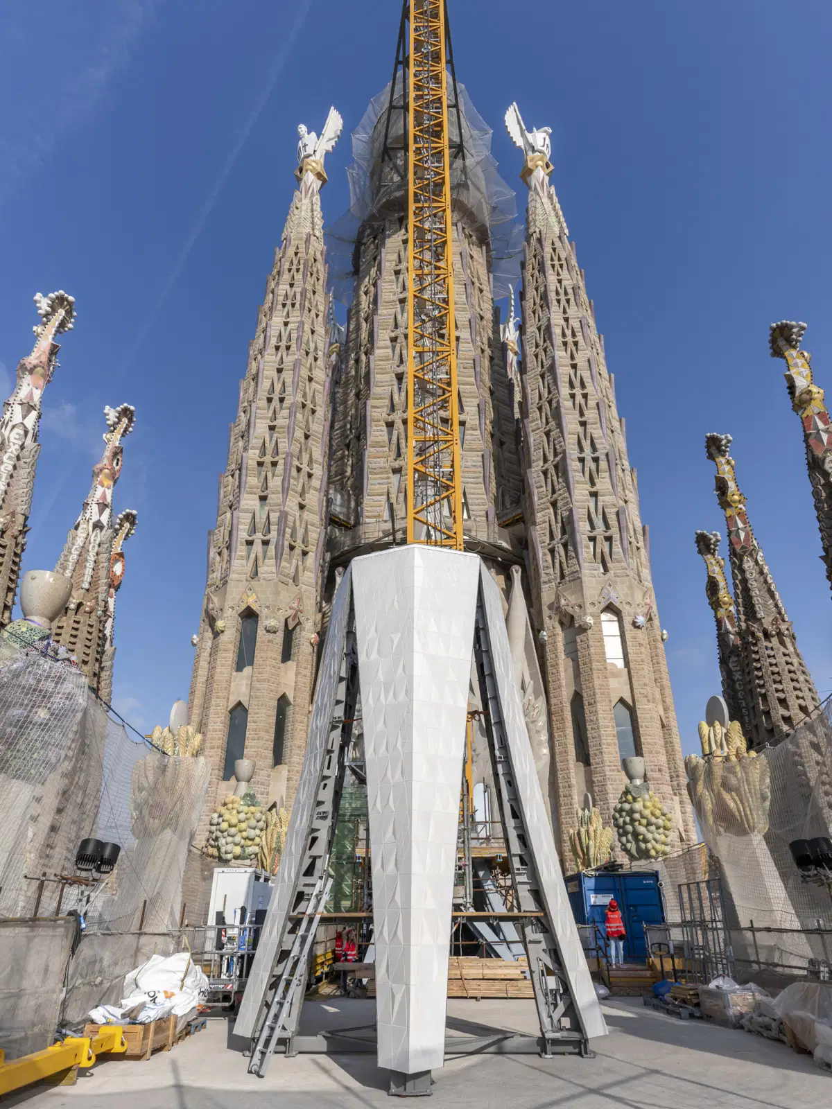 Sagrada Família Hits Its Highest Point With Completion of Central Tower 7 Sagrada Família